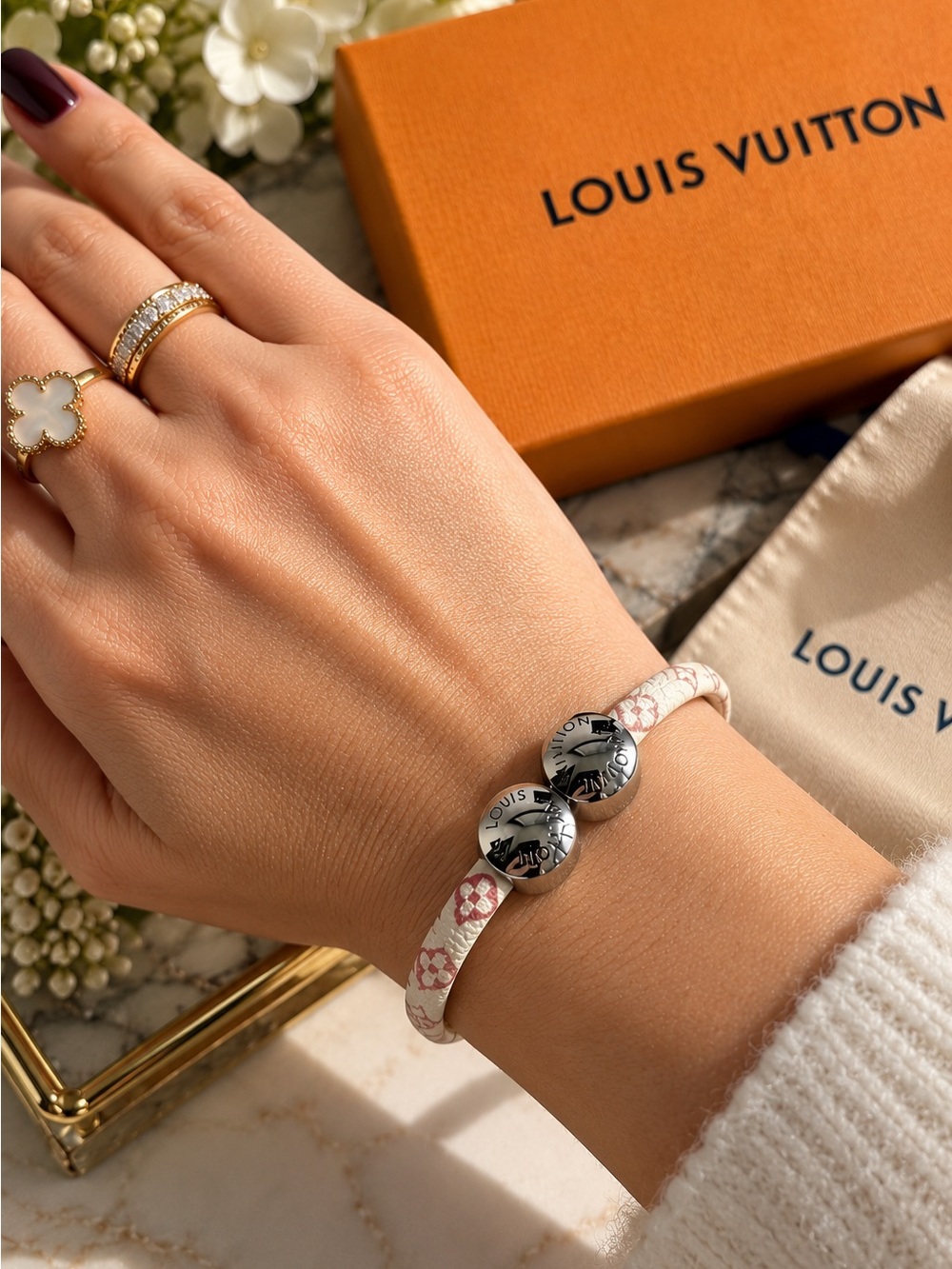 Louis Vuitton x Takashi Murakami Multicolore Historic Mini Bracelet